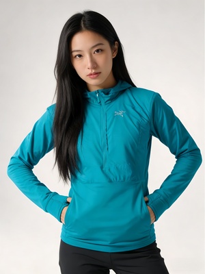 始祖鸟 Arc'teryx Delta-hybrid-hoody &nbsp;&nbsp;Delta混纺抓绒连帽衣