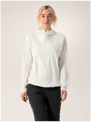 始祖鸟 Arc'teryx Sima Pullover Women Arctic Silk 女士套头连帽 防晒衣