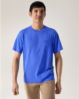始祖鸟 Arc'teryx Kragg SL Cotton Emblem Crew Shirt SS Men's 棉质短袖衬衫