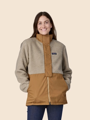 巴塔哥尼亚 Patagonia W's Driftwood Canyon Coat Nest Brown漂流木峡谷保暖外套