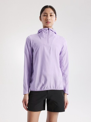 始祖鸟 Arc'teryx Sima Pullover Women Mallow 女士套头连帽 防晒衣