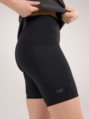 始祖鸟 Arc'teryx Essent High-Rise Short 8" Women's 女士 高腰运动短裤