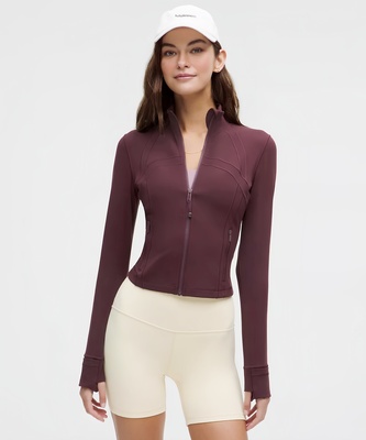 露露 LULU Define Cropped Jacket Nulu 短款夹克