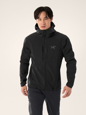 始祖鸟 Arc'teryx Gamma MX Hoody Men's &nbsp;Black &nbsp;男士加绒 软壳连帽夹克