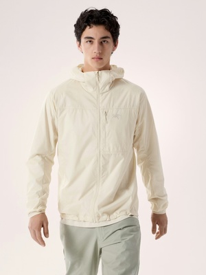 始祖鸟 Arc'teryx Squamish Hoody Men's seasalt 男士防晒风壳 海盐白