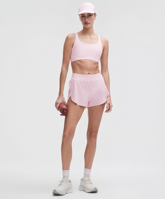 露露LULU Fast and Free High-Rise Classic-Fit Split Short 3 运动跑步短裤