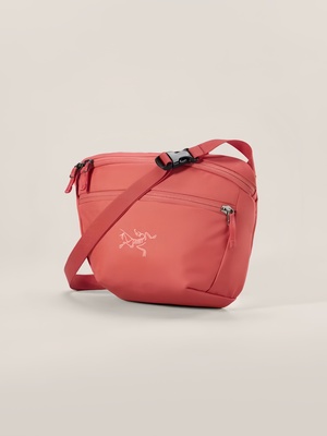 始祖鸟 Arc'teryx Mantis 2 Waist Pack 男女同款 2.5L 挎包 Stone Red 砂岩红