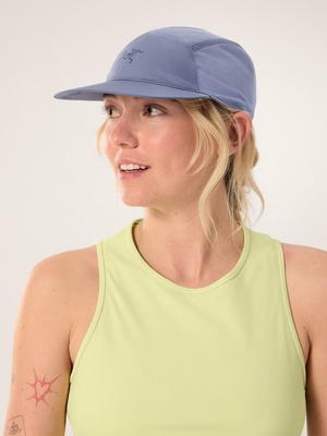 始祖鸟 Arc'teryx Aerios 5 Panel Cap Stratus Black Sapphire &nbsp;5片式速干 跑步棒球帽 层云蓝