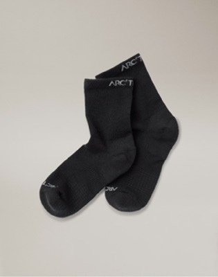 始祖鸟 Arc'teryx Merino Wool 美利奴羊毛3/4圆筒袜