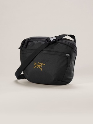 始祖鸟 Arc'teryx Mantis 2 Waist Pack 男女同款 2.5L 挎包 24K Black 黑金