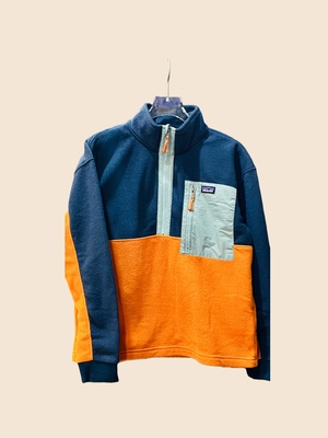 巴塔哥尼亚 Patagonia &nbsp;Kids' Microdini 1/2-Zip Fleece Pullover 童款 Microdini 系列半拉链 套头抓绒衫